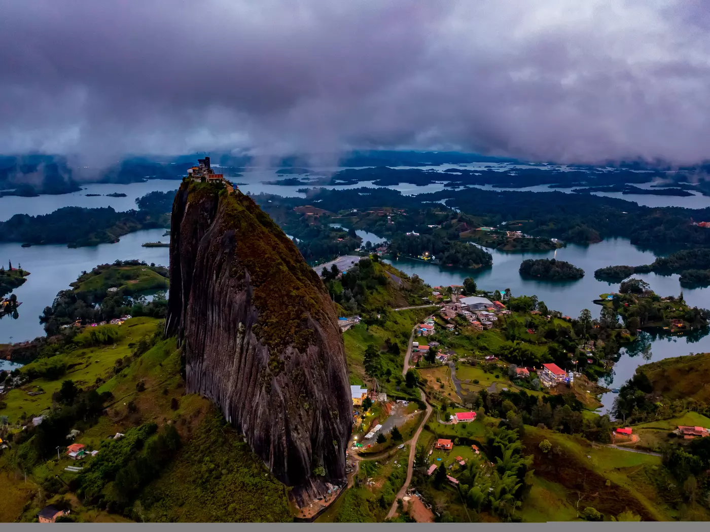 Guatape Rock in Columbia