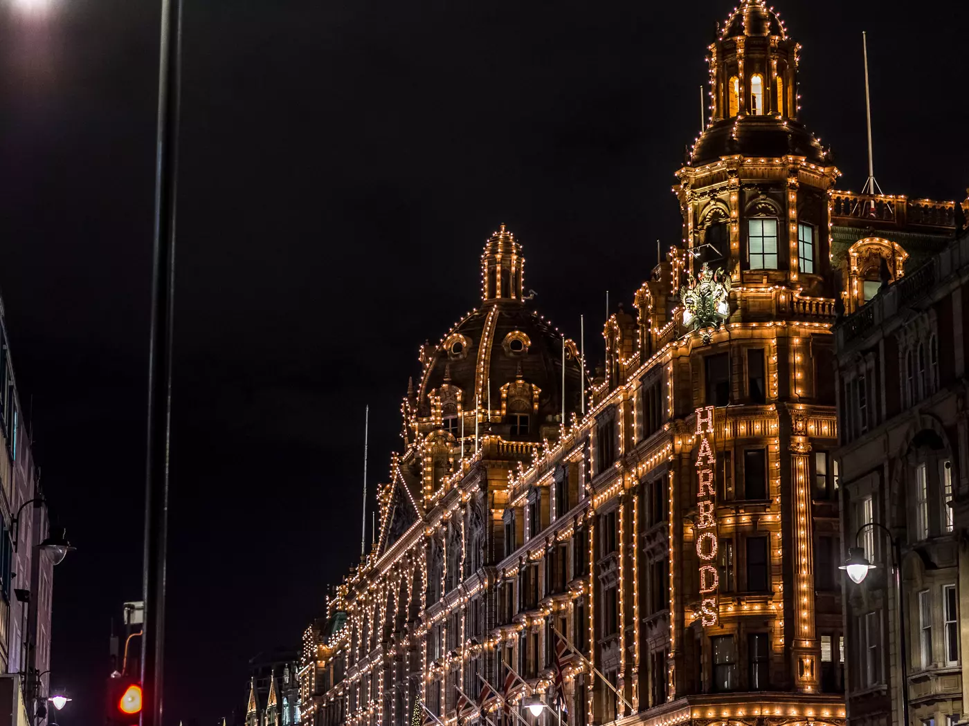 Stroll through Christmas World at Harrods