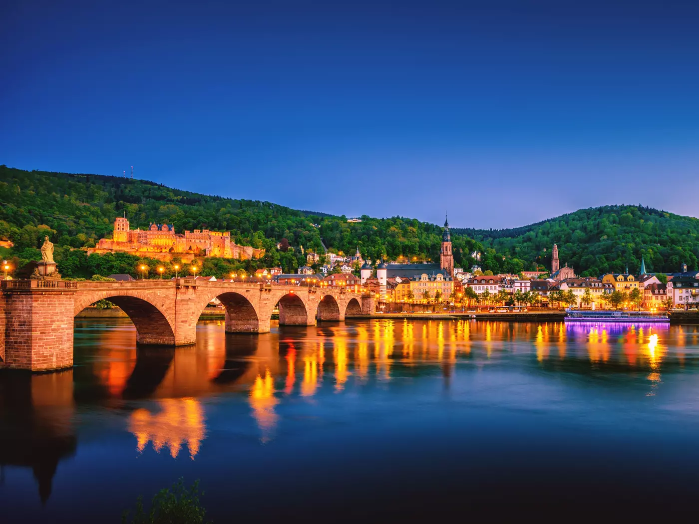 Set between the Neckar River and the Odenwald forest is Heidelberg
