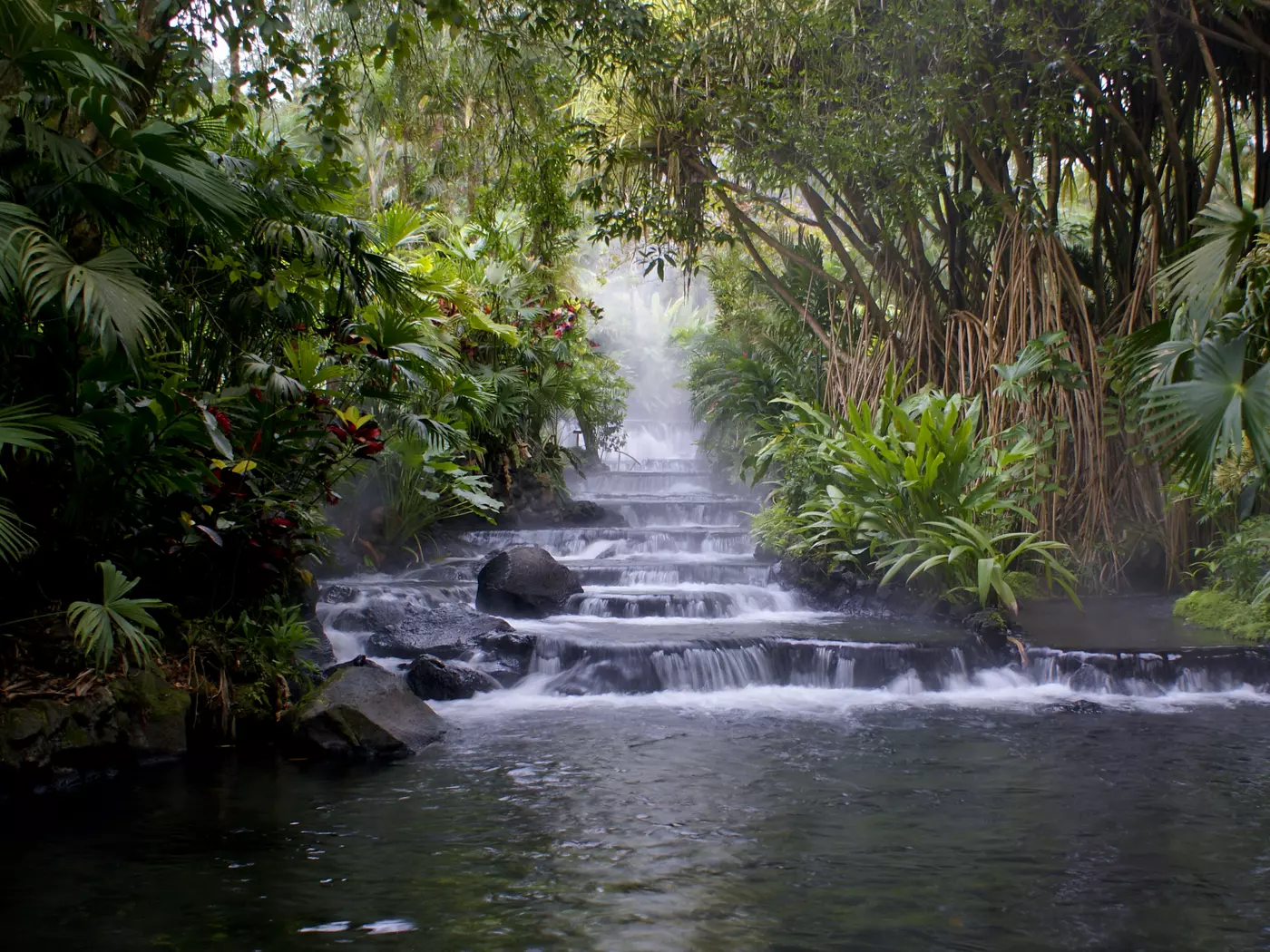 Hot Springs in La Fortuna, Costa Rica