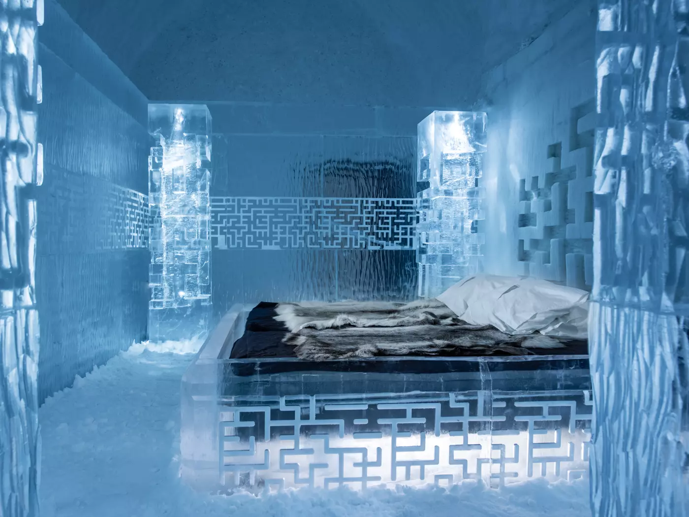 Suite at the Ice Hotel