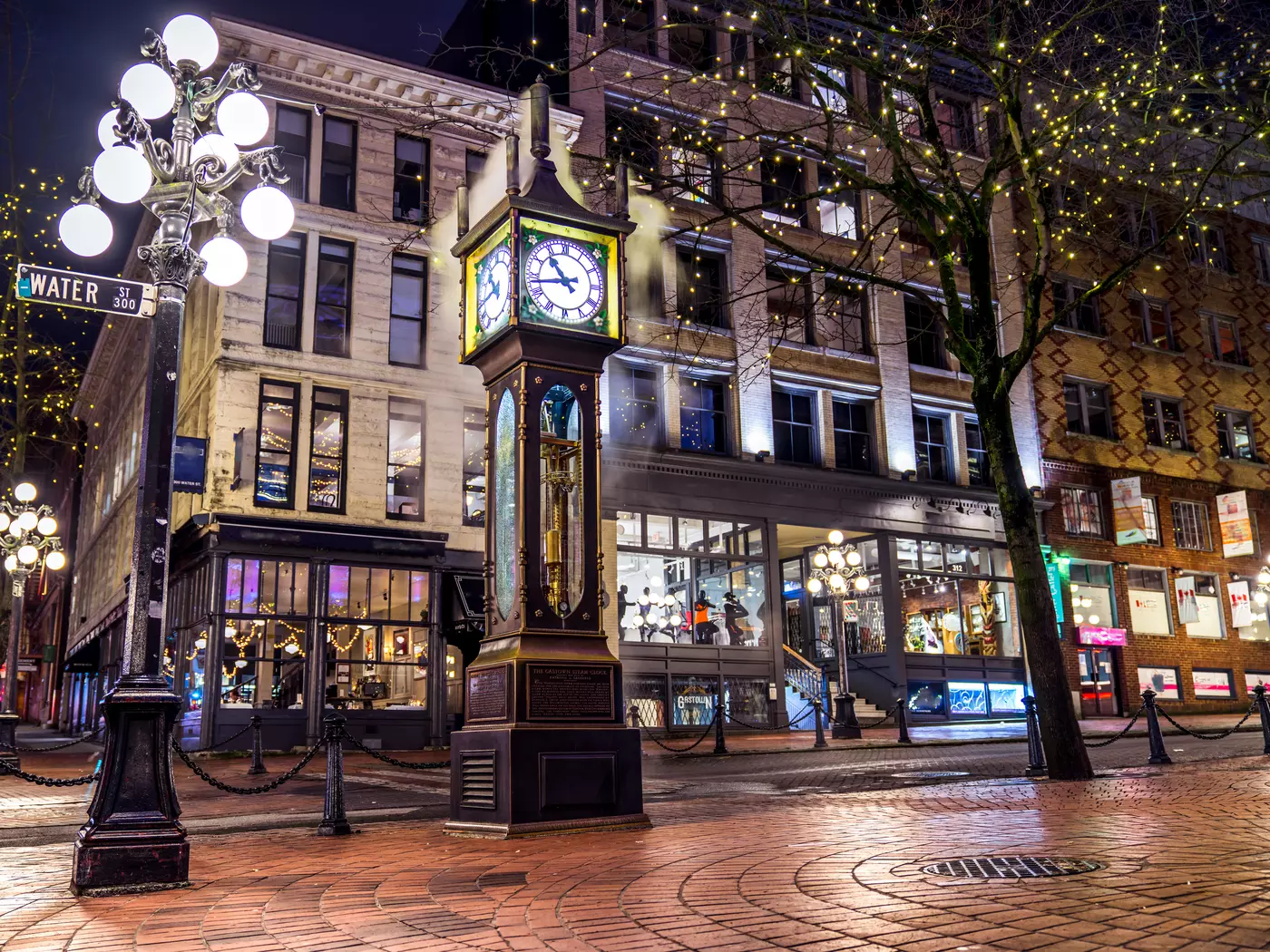 Iconic Steam Clock, Gastown - Vancouver