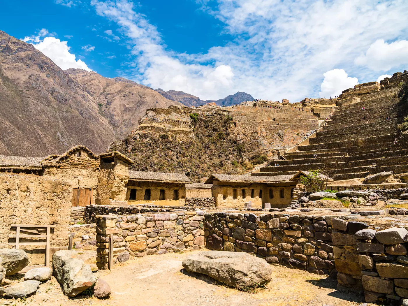 Inca site, Ollantaytambo