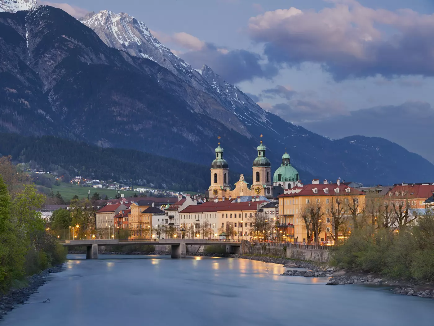 High in the Austrian Alps, Innsbruck has twice played host to the Winter Olympics