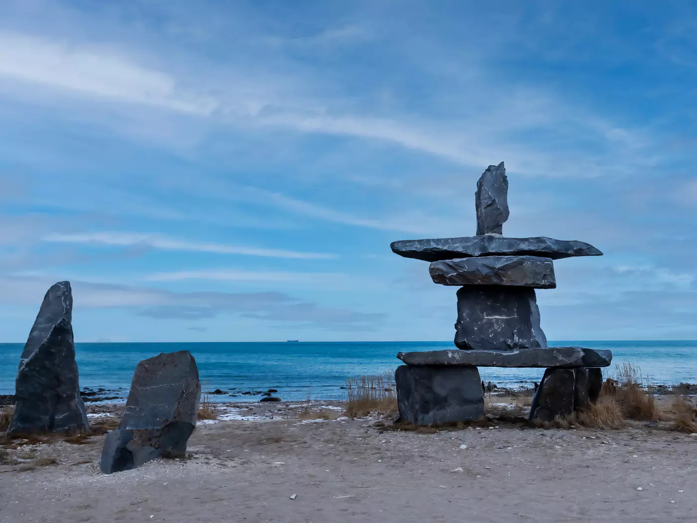 The Inukshuk memorial, Churchill