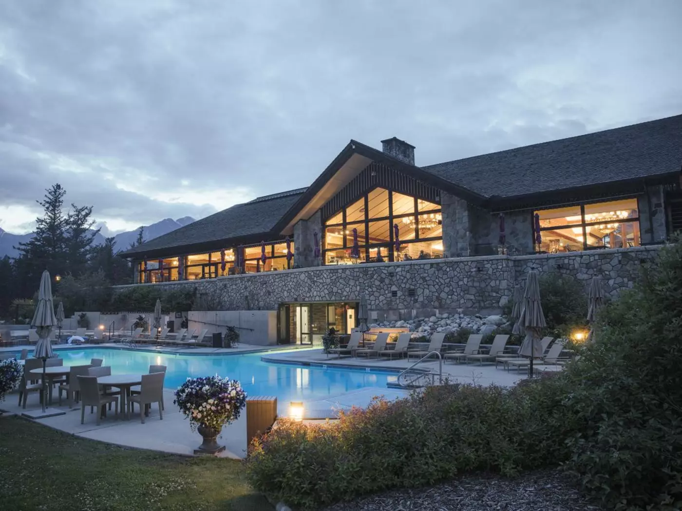 Stay at the Jasper Park Lodge