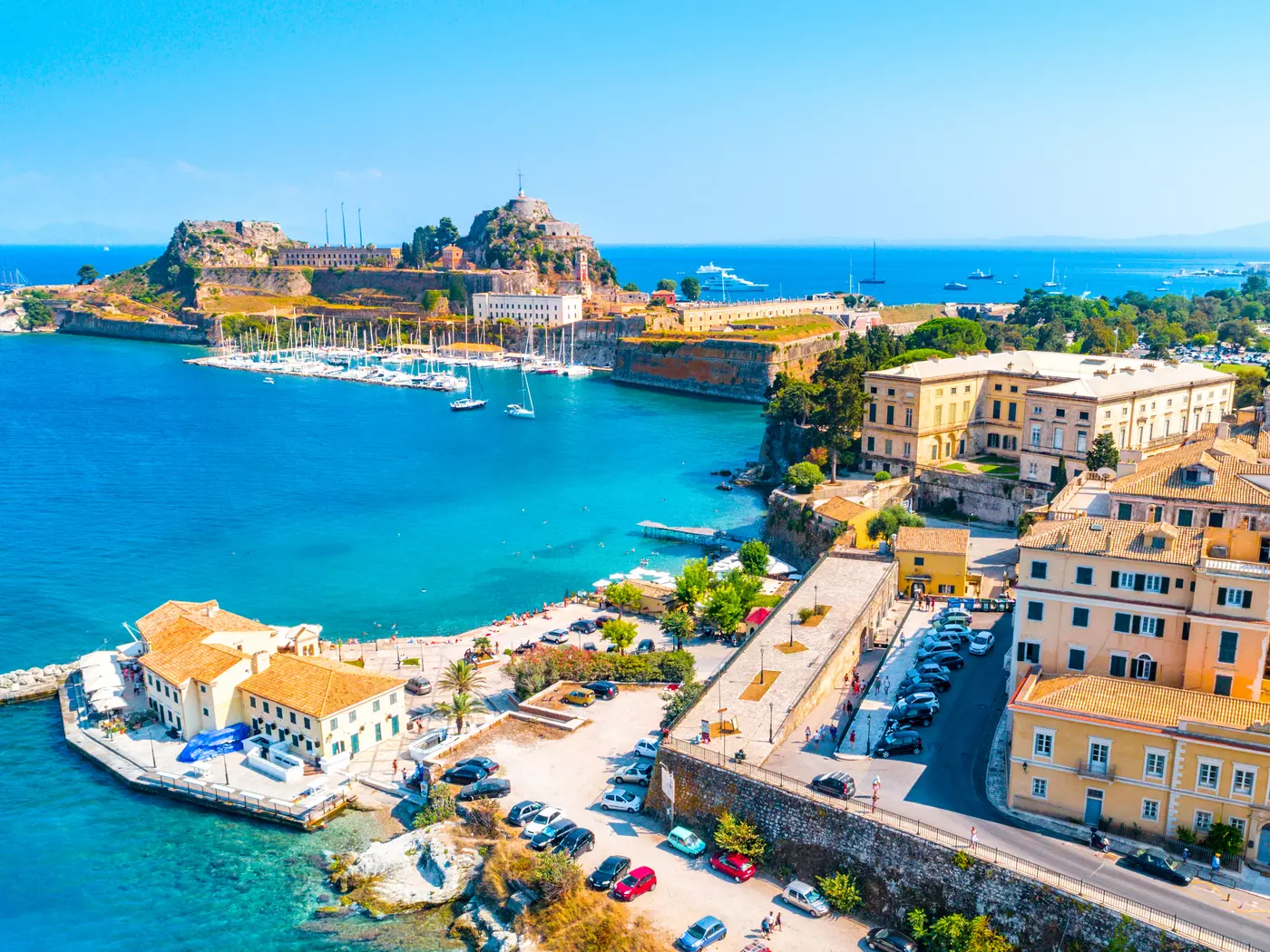Kerkyra, capital of Corfu island