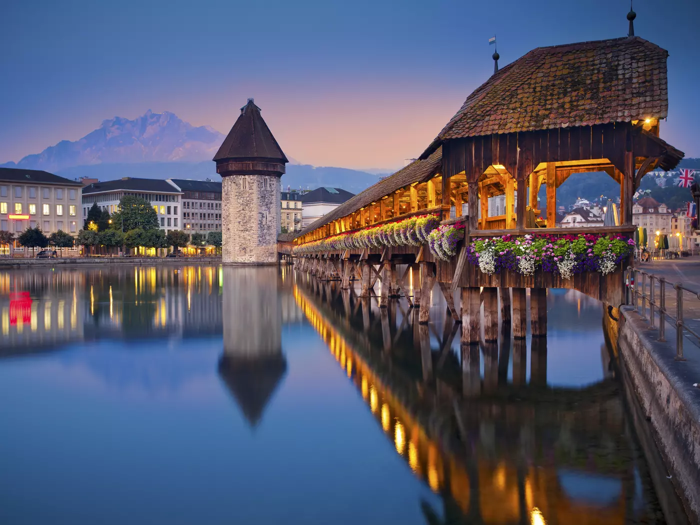 Lucerne, renown for its medieval architecture