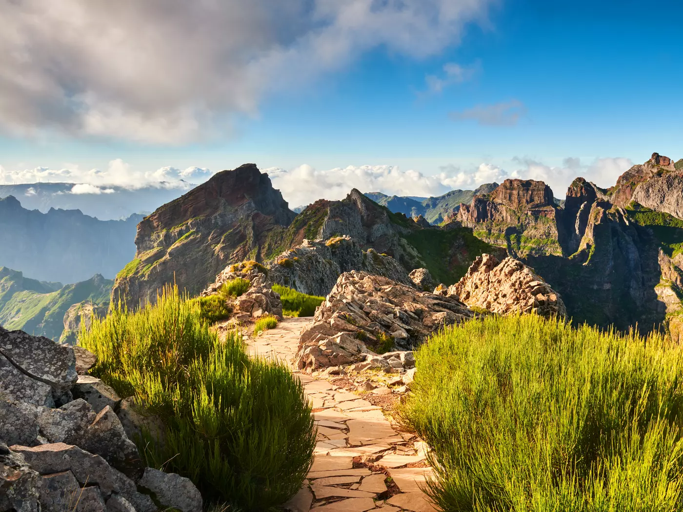 Explore Madeira's towering peaks