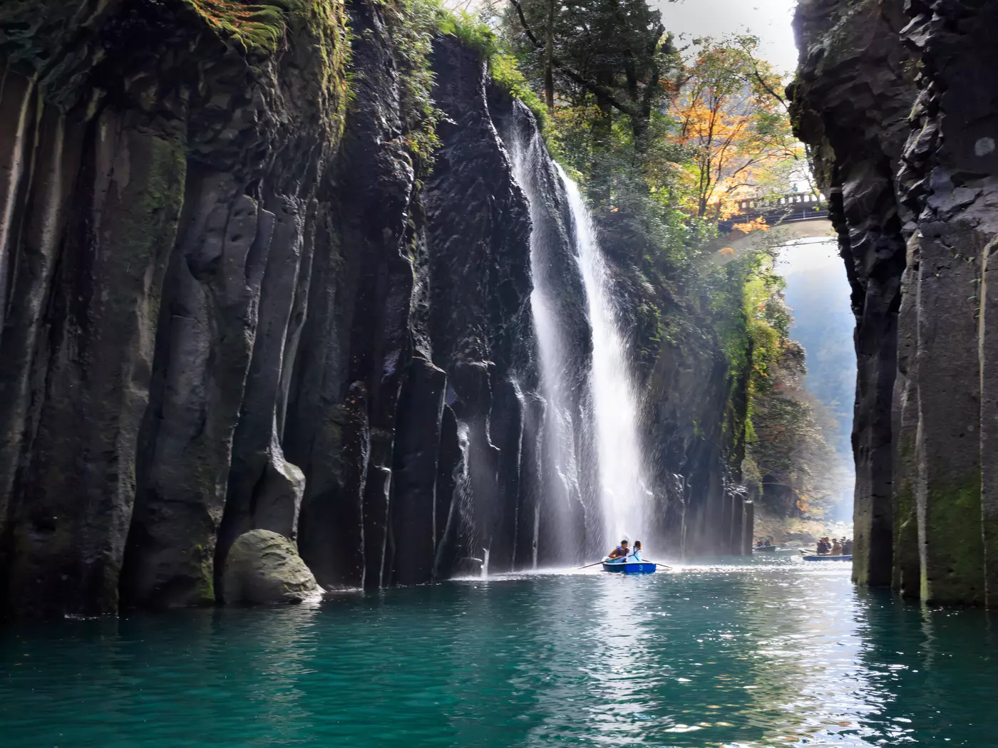 Manai Falls - Shrine of Japan,Takachiho Gorge