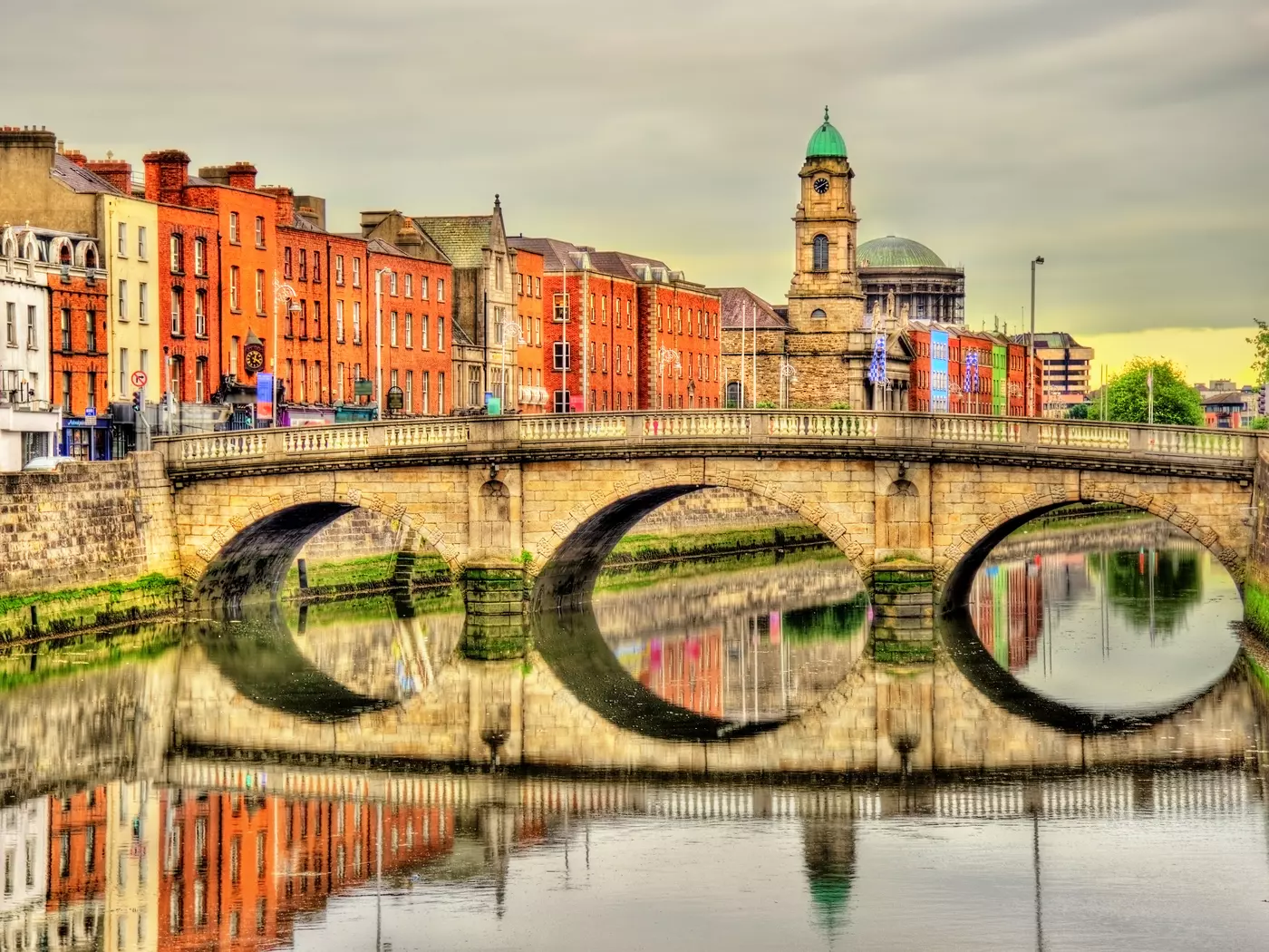 Mellows Bridge in Dublin - Ireland