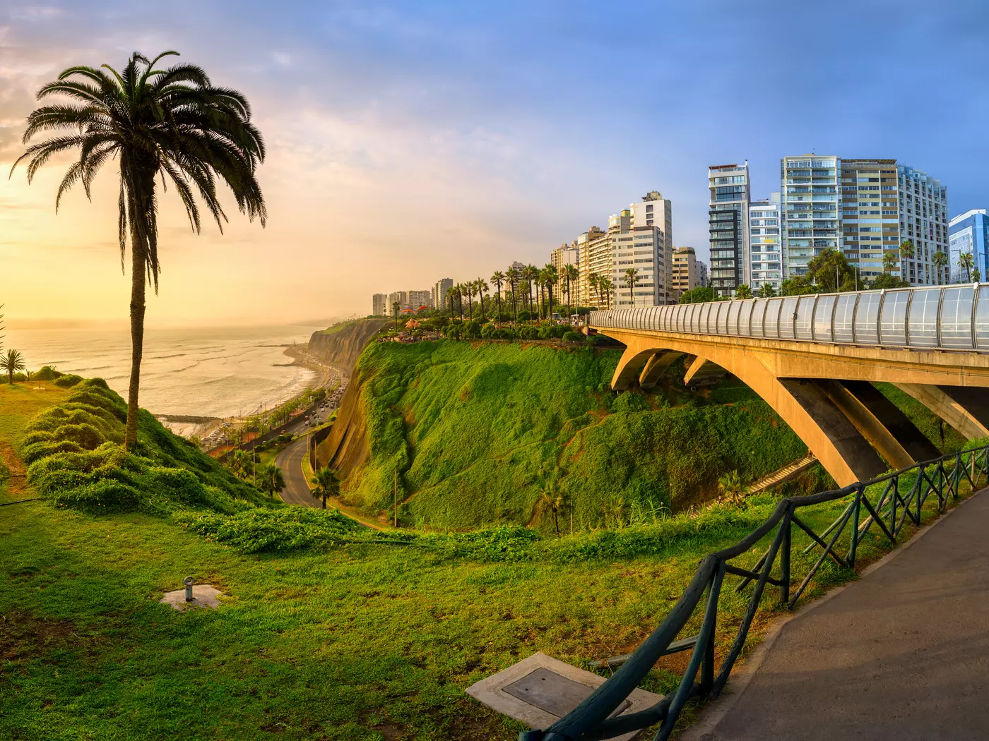The Miraflores district of Lima