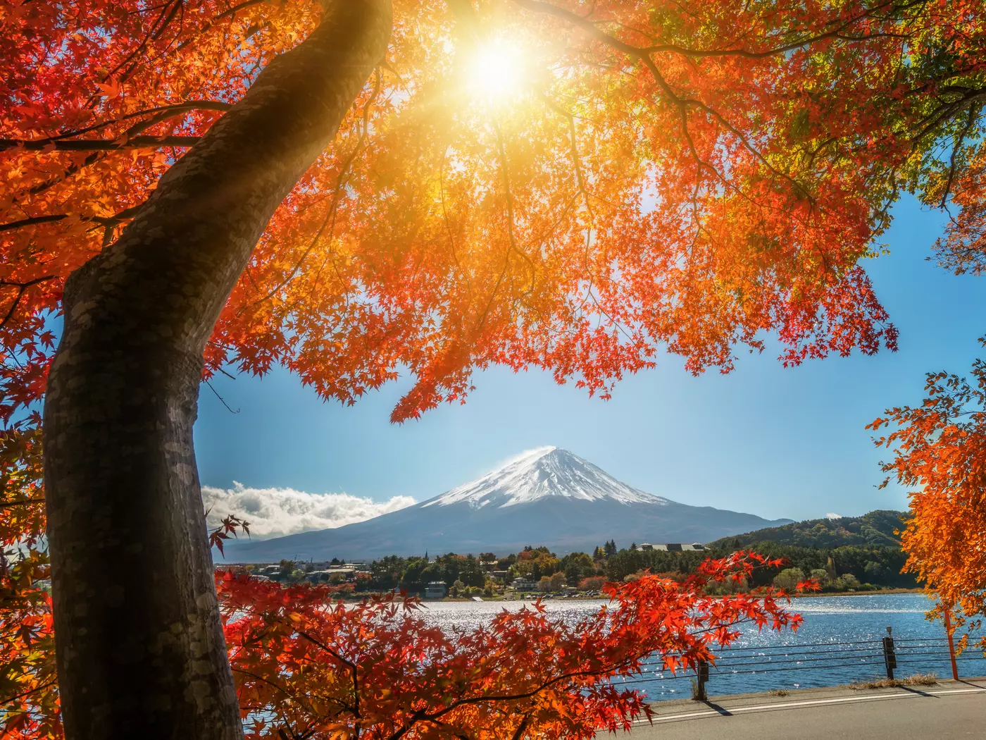 Mt. Fuji is Japan's tallest peak