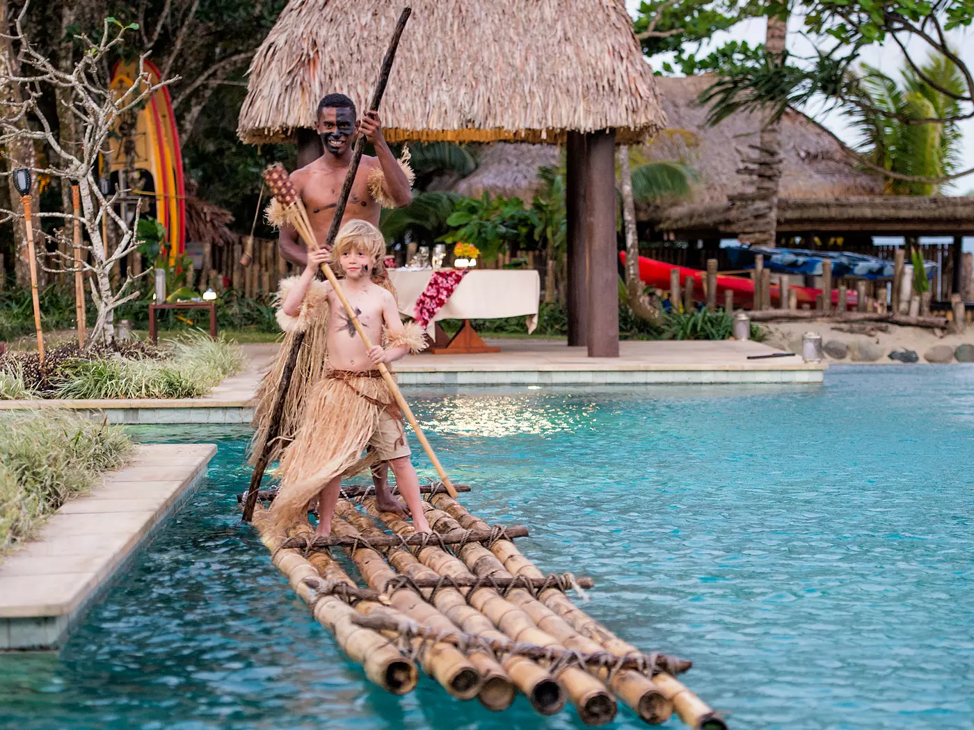 Nanuku Resort offers plenty to keep the kids entertained