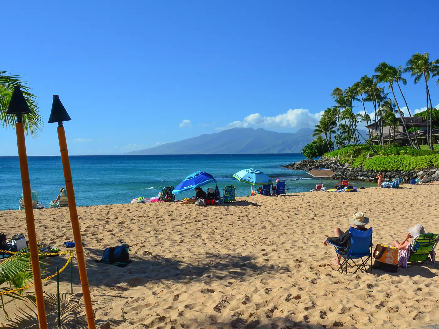 Relax in paradise on Napili Bay Beach, Maui