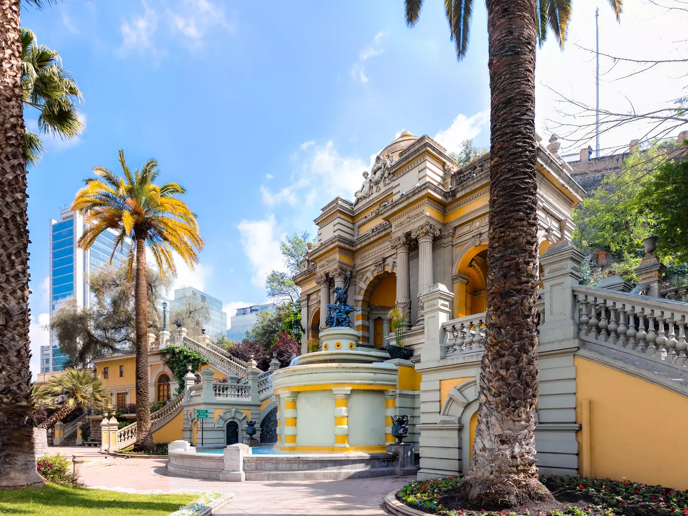 Neptune's Terrace Fountain, Santiago