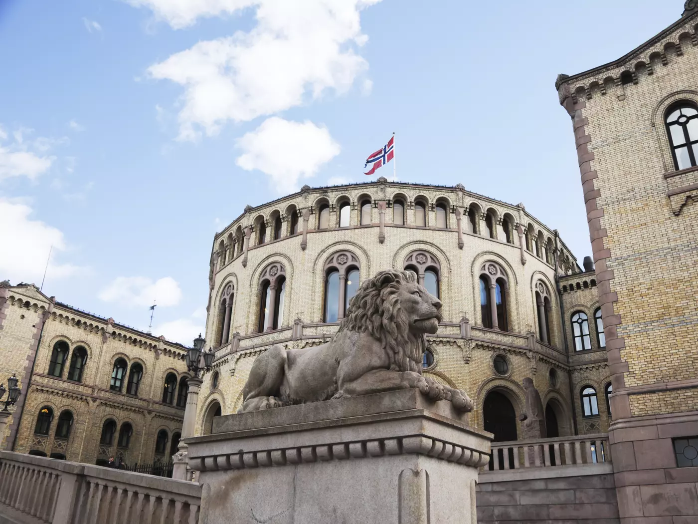 Norwegian parliament building, Oslo