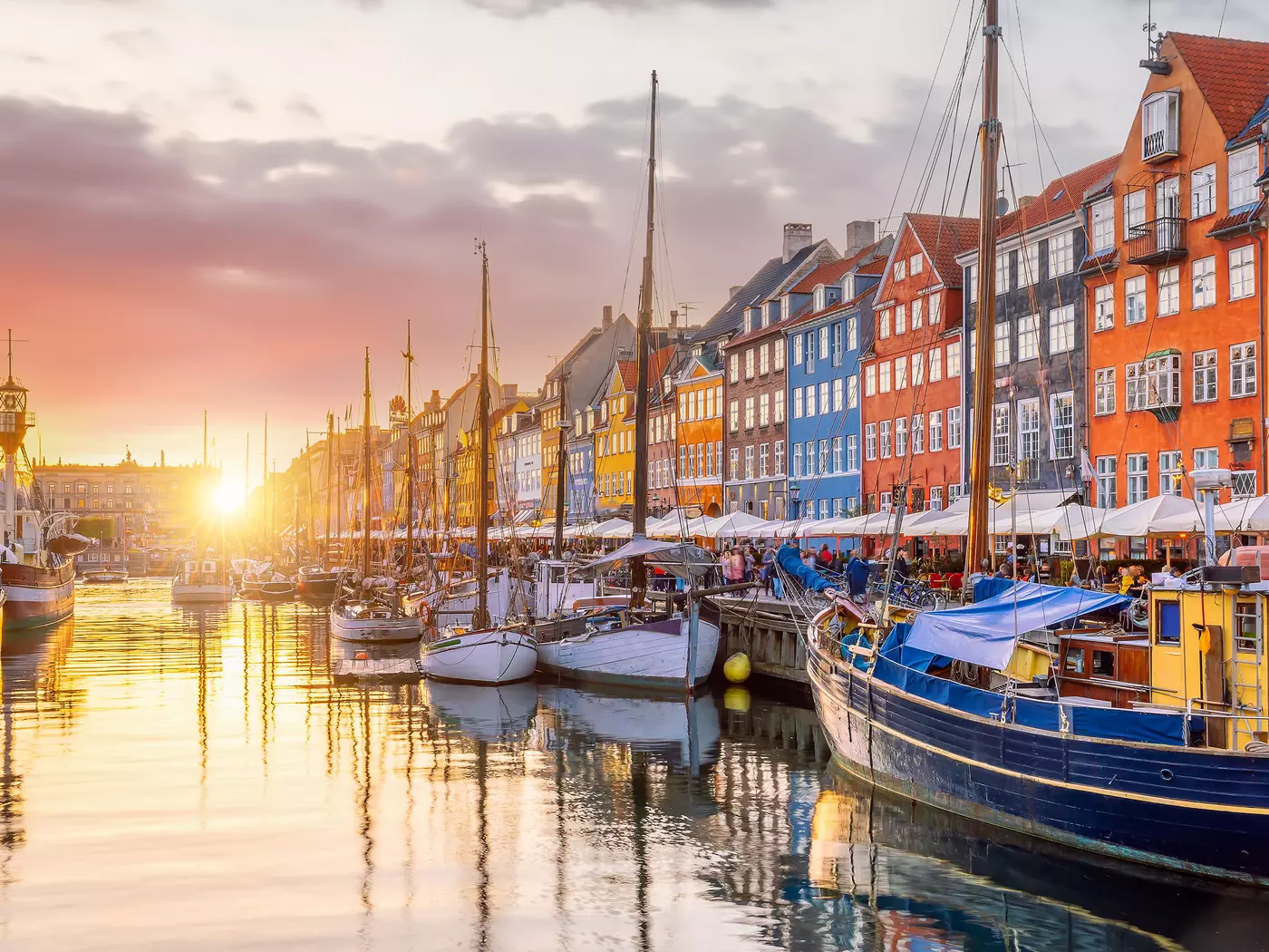 Nyhavn port, Copenhagen