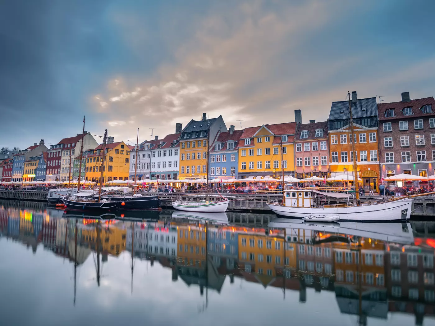 Visit Nyhavn for its vibrant restaurant scene