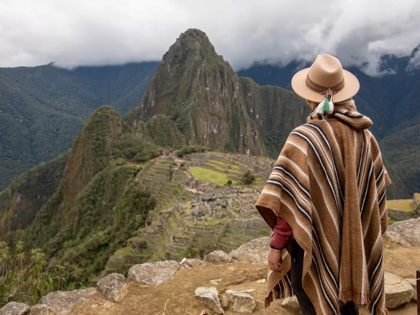 Overlooking Machu Picchu