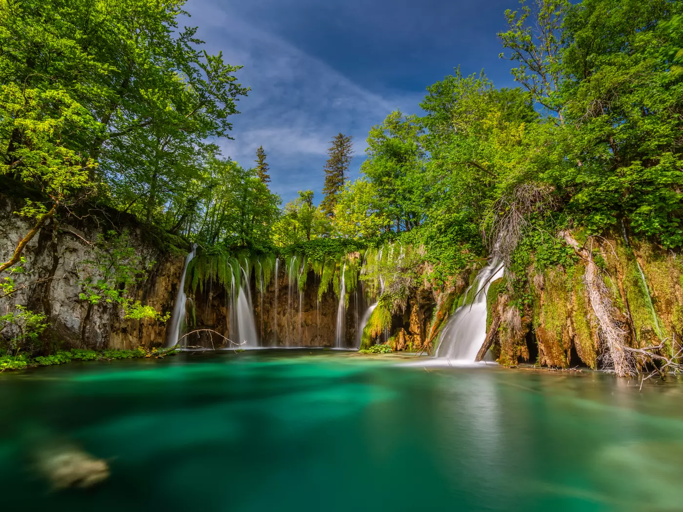 Plitvice Lakes National Park is the oldest and the largest national park in Croatia