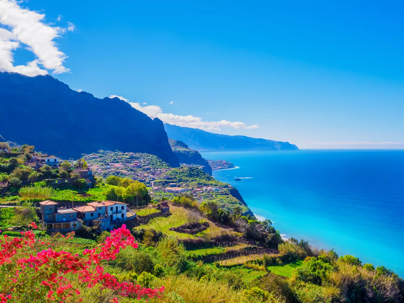 Ponta de Sao Jorge, Atlantic Coast, Madeira Island
