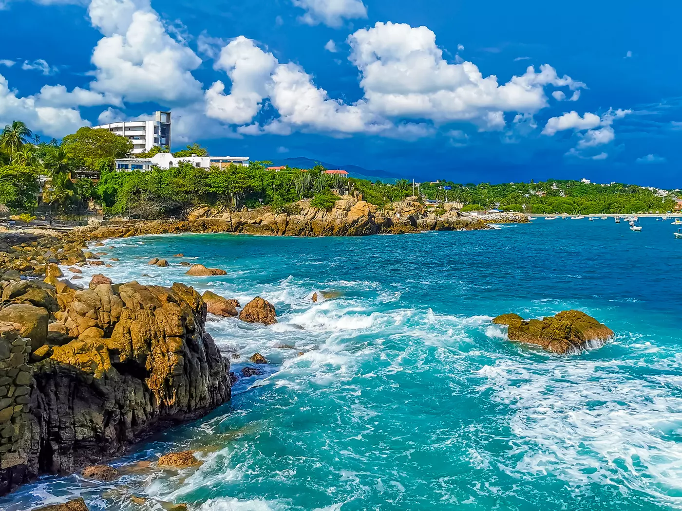 The Rock Cliffs at Puerto Escondido