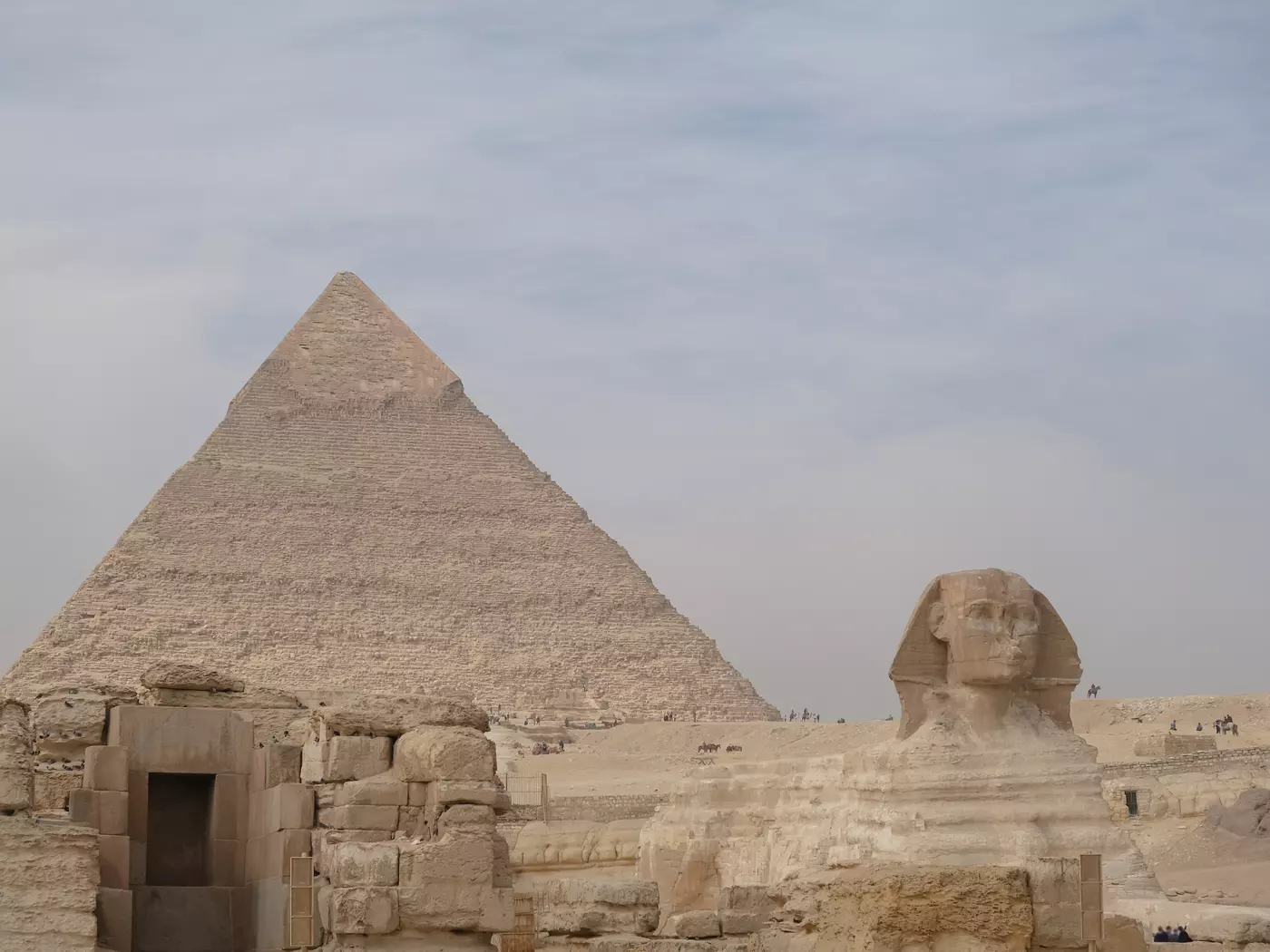 Pyramid of Khafre and the Great Sphinx