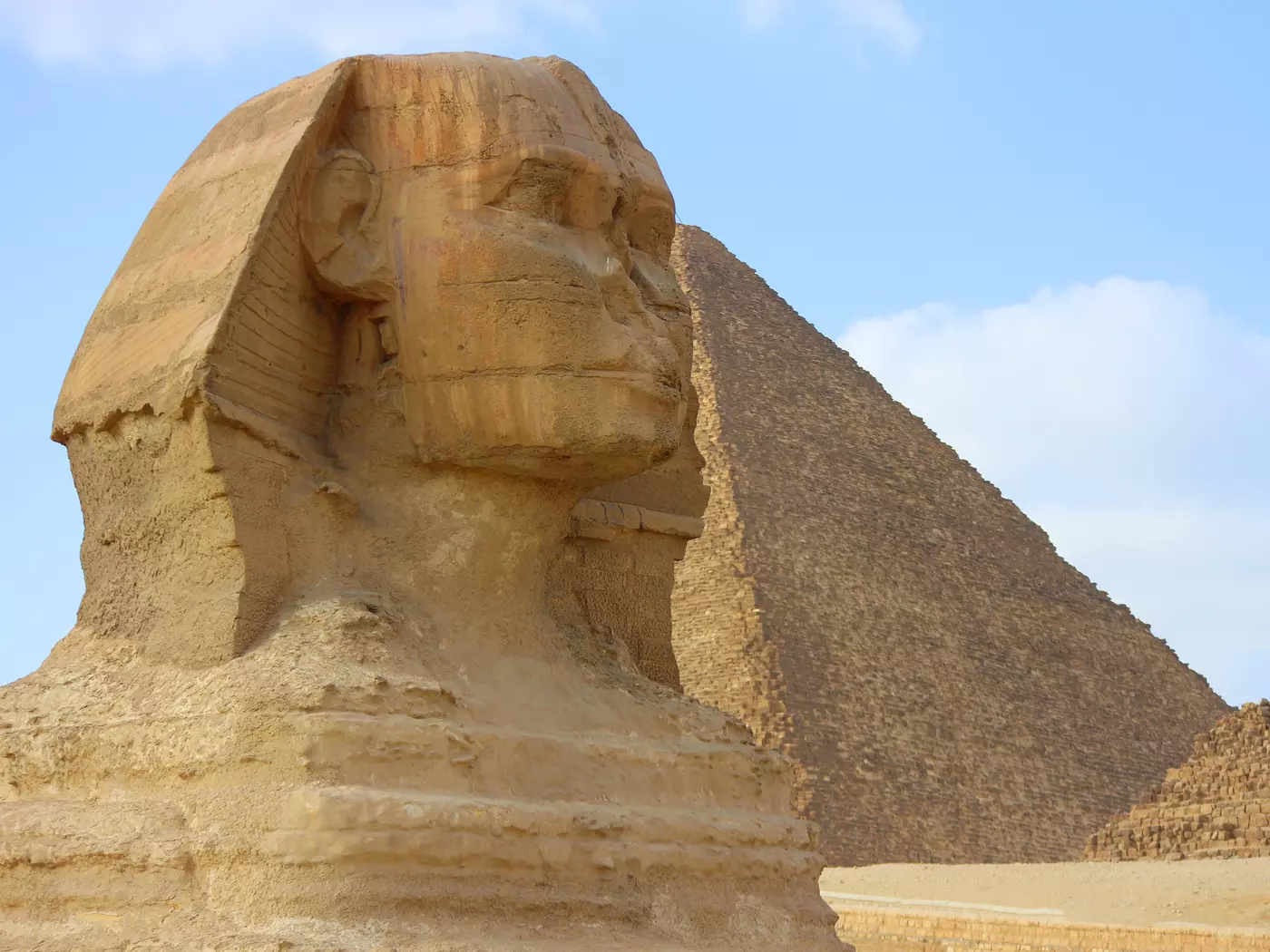 The great Pyramids of Giza