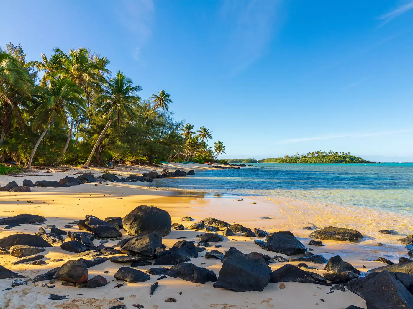 Rarotonga's inviting beaches