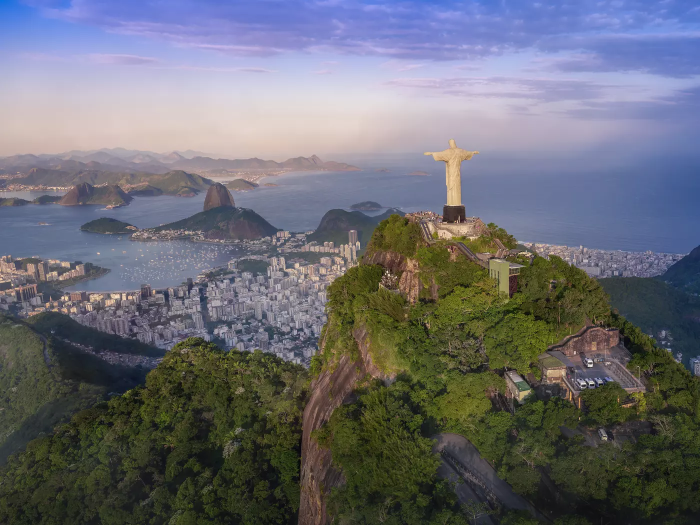 Corcovado, Sugarloaf & Guanabara Bay, Rio