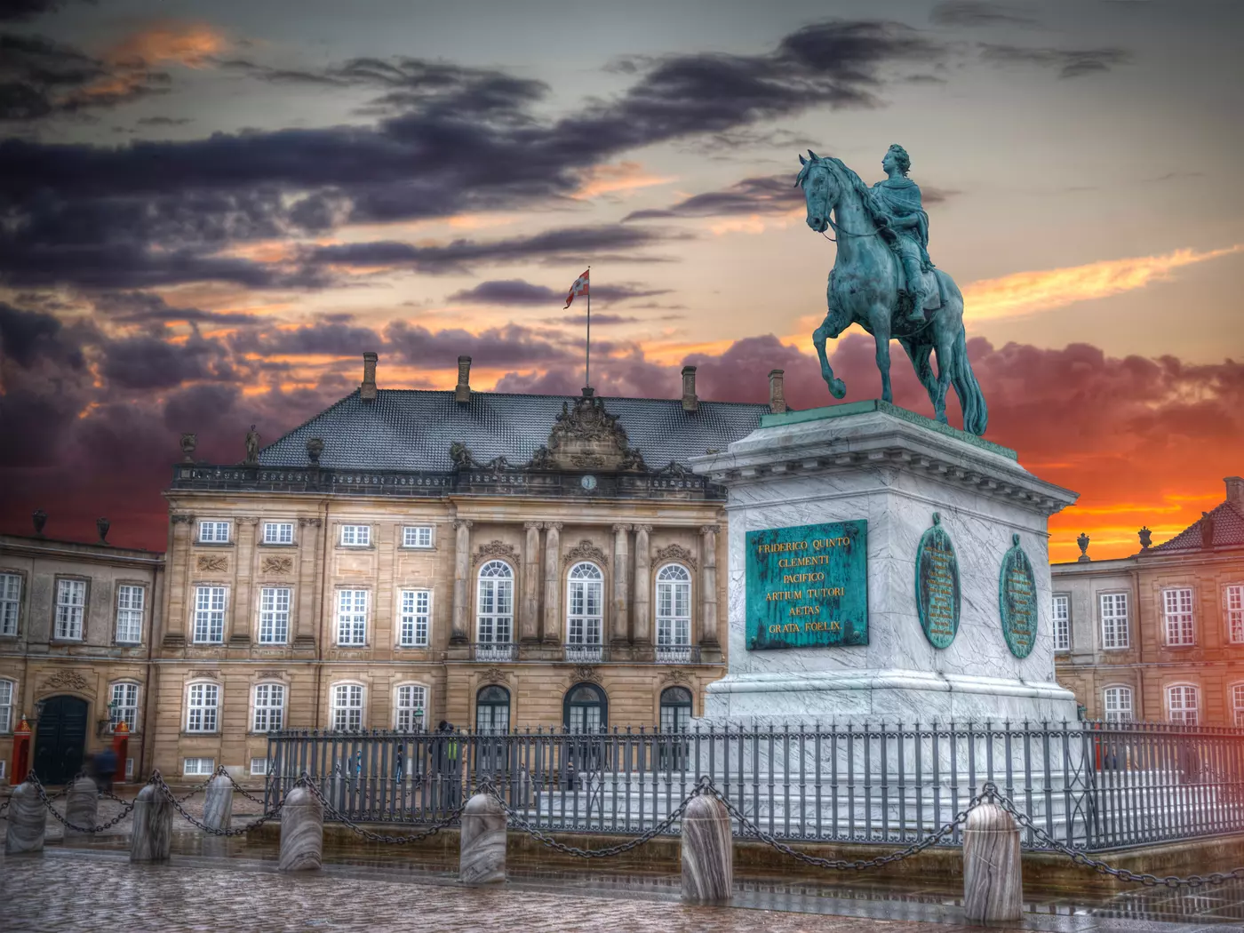 Royal Amalienborg Palace, Copenhagen
