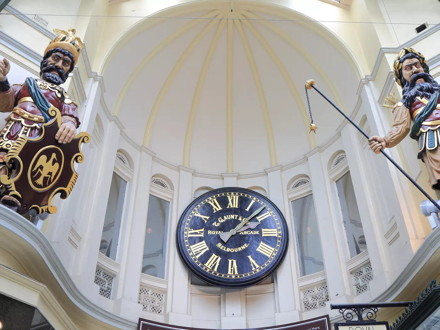 Royal Arcade Clock Melbourne