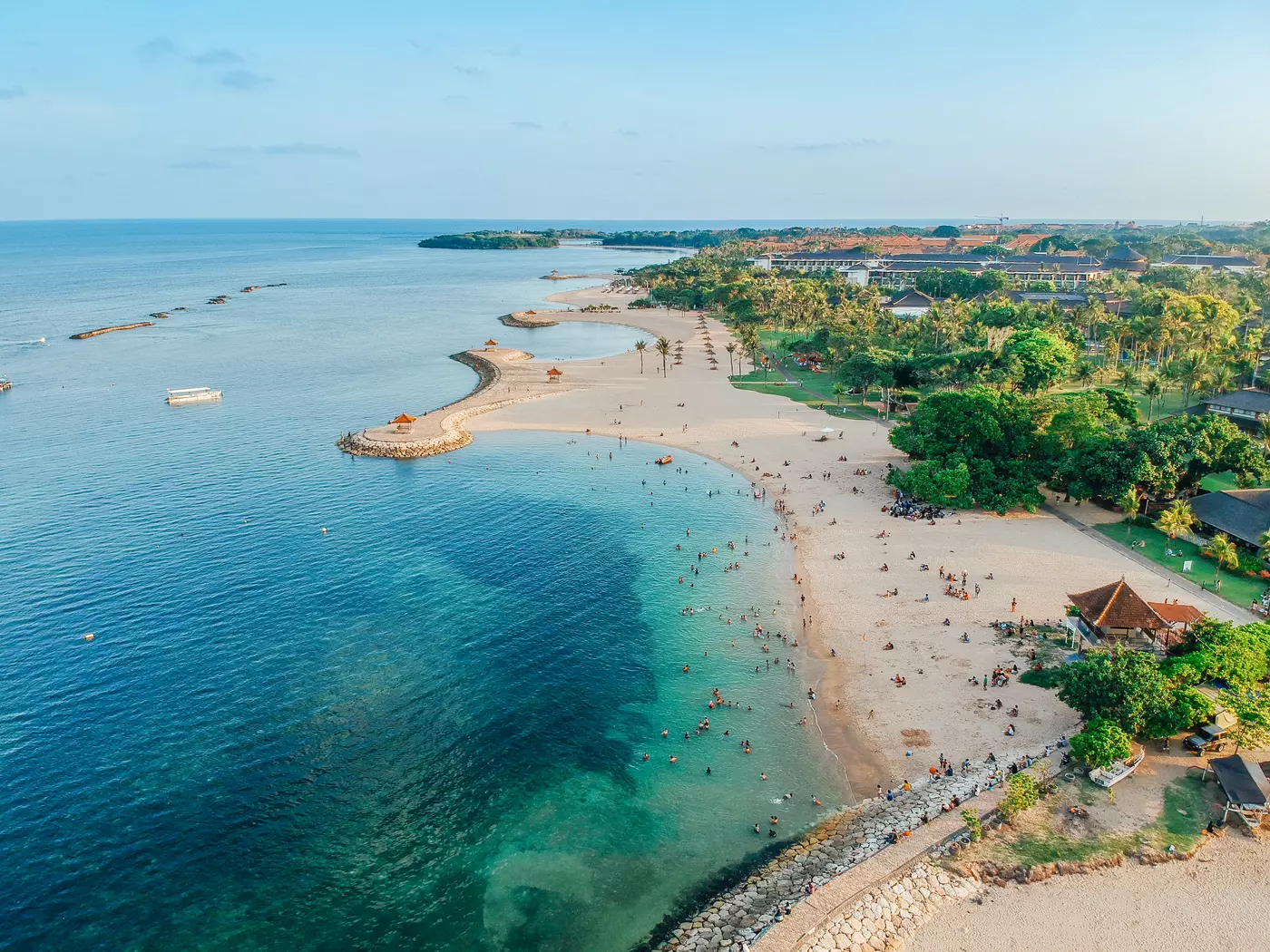 Sanur, with it's calm waters & stunning sunrises