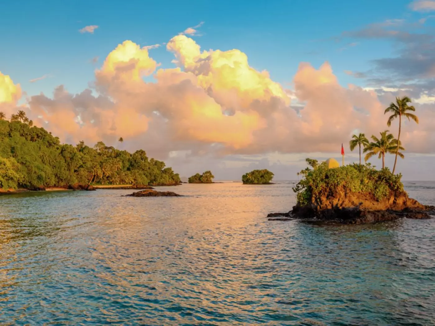 Enjoy Samoa's beautiful coasts