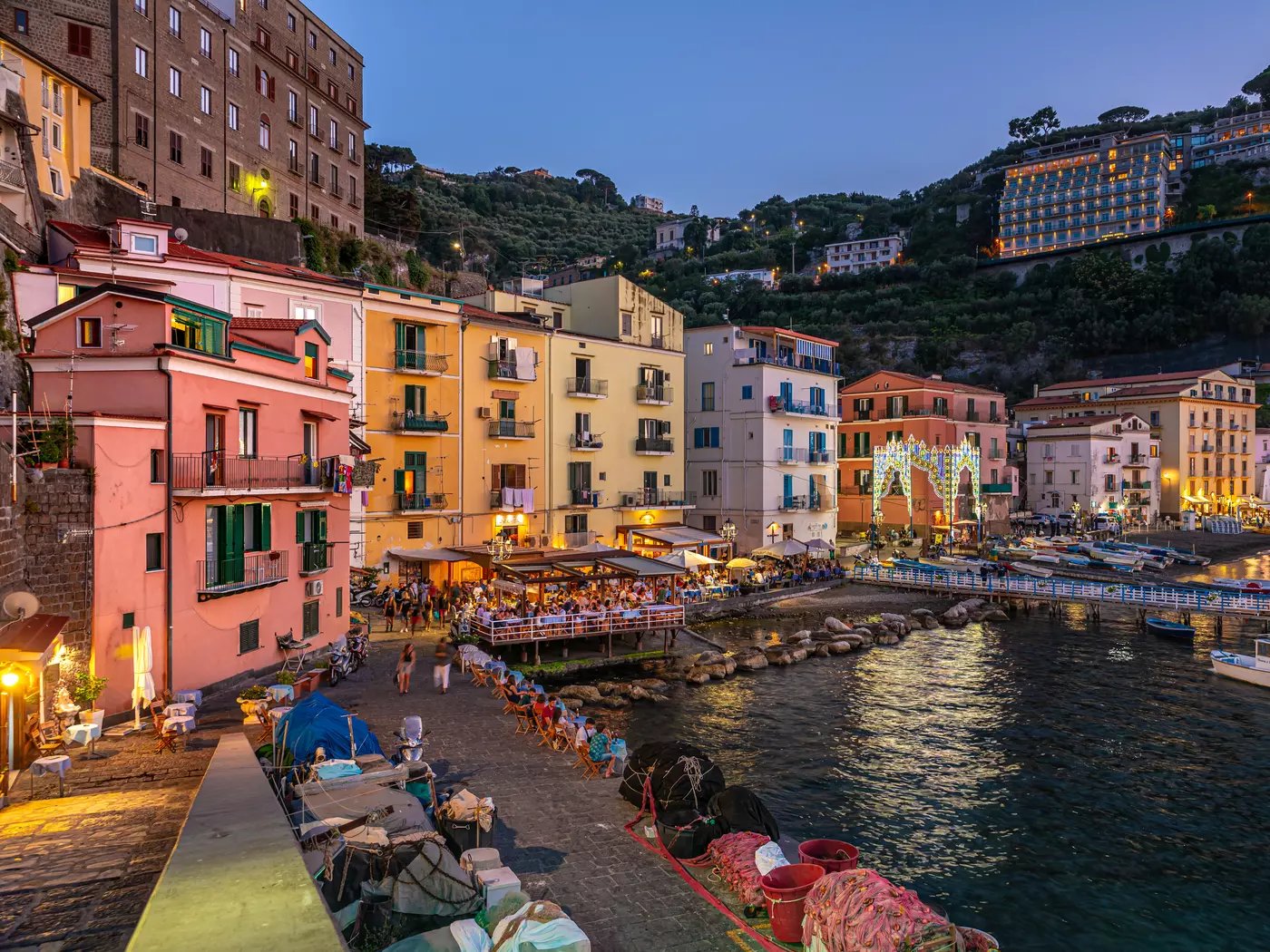 Overlooking the Bay of Naples, Sorrento had its origins in the 8th century BC