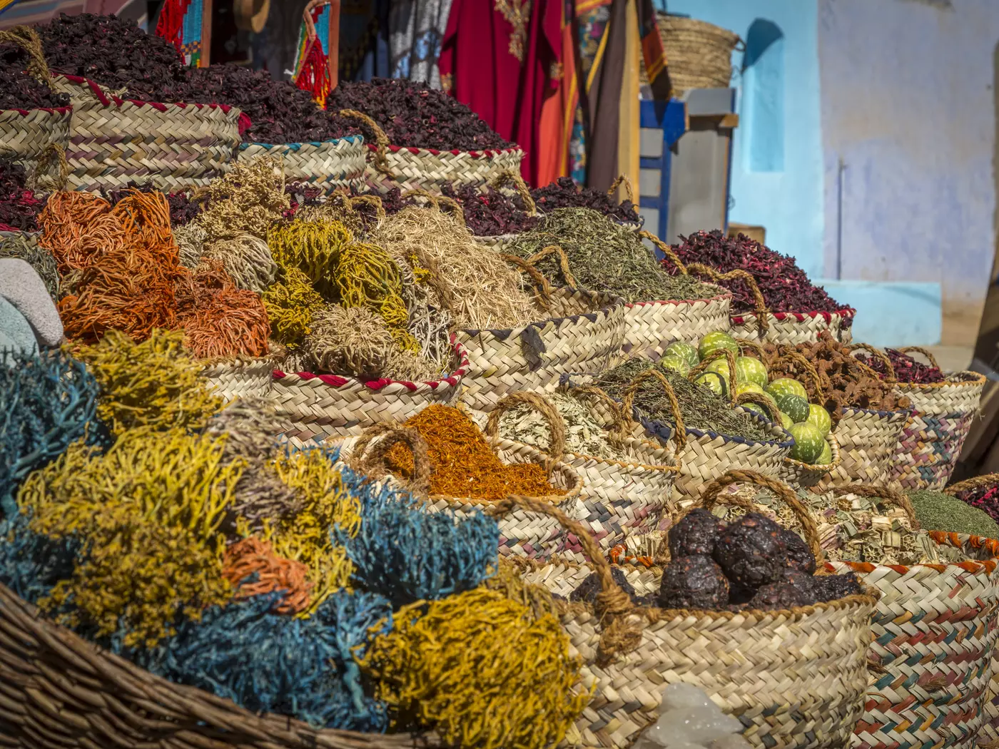 Spices and food market in Cairo