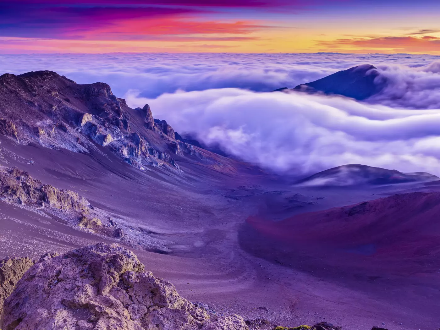 Sunrise, Haleakala National Park, Maui