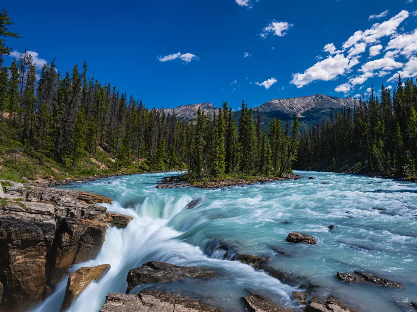 Sunwapta Falls, Icefields Parkway