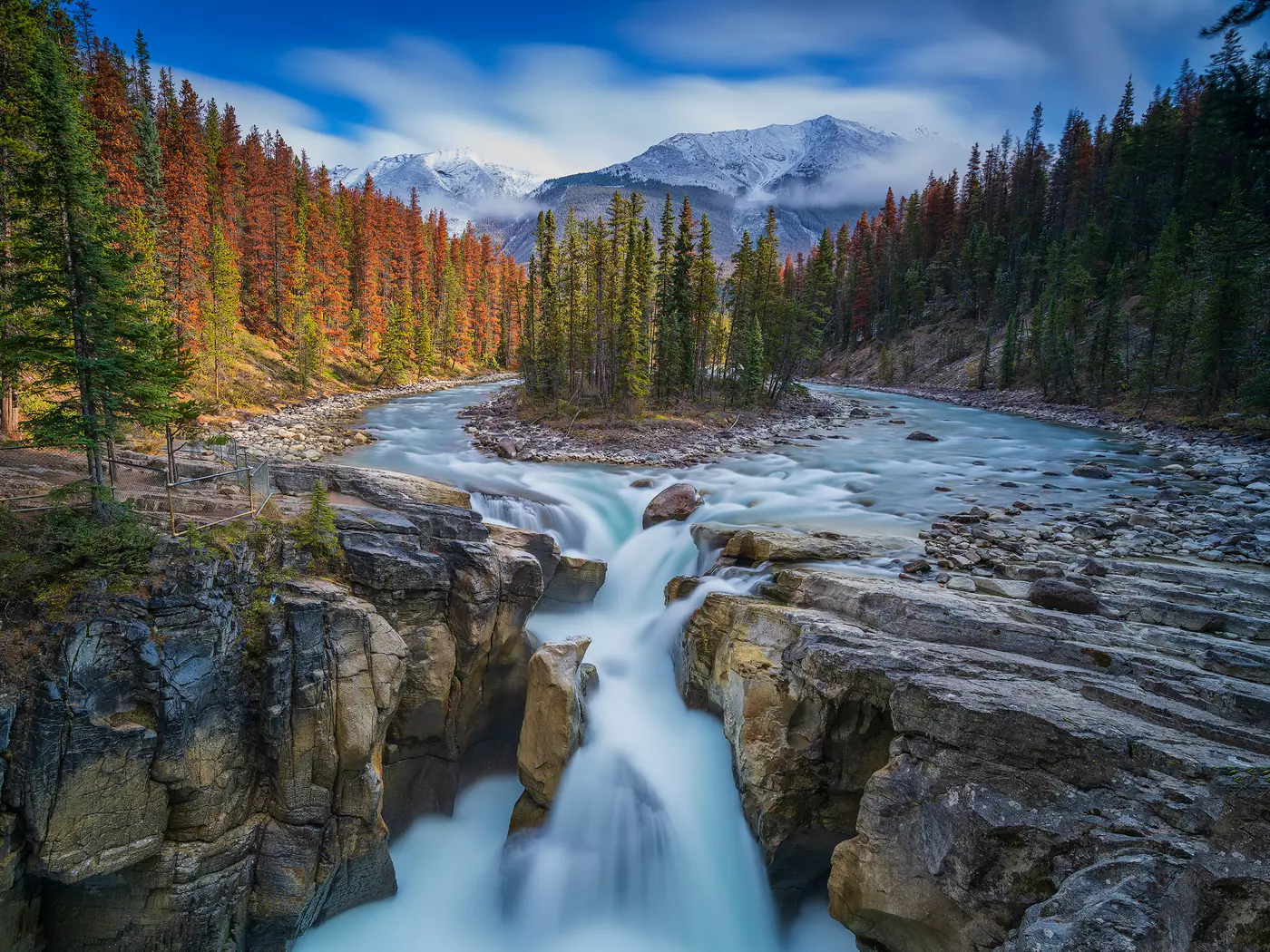 Sunwapta Falls, Jasper National Park