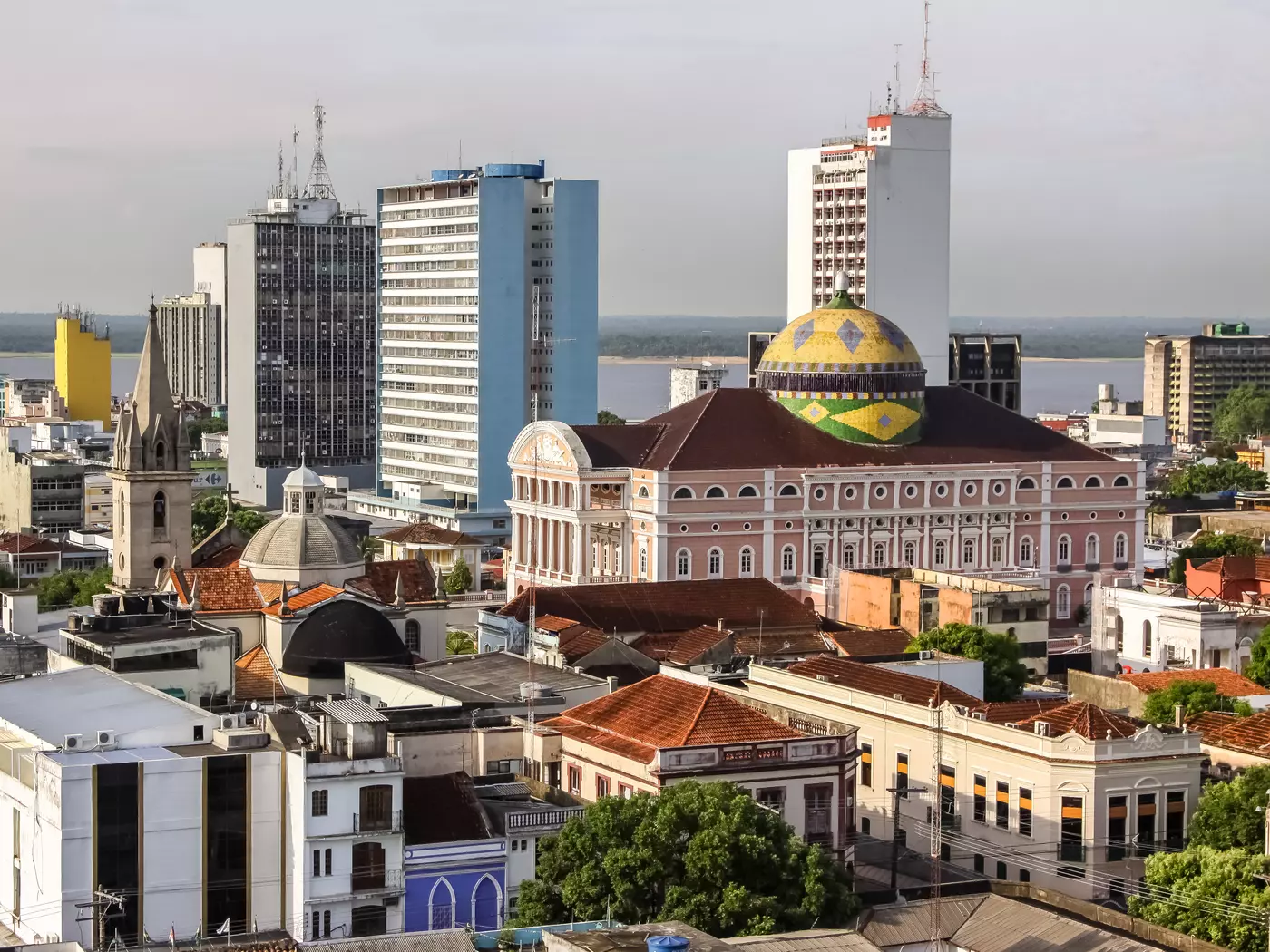 The Teatro Amazonas in Manaus