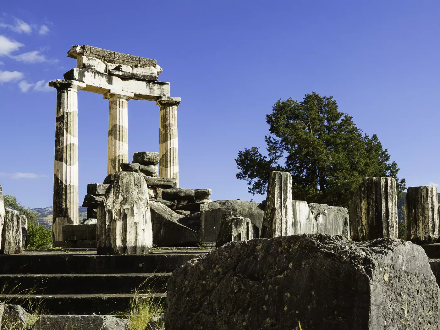 The Tholos in Delphi
