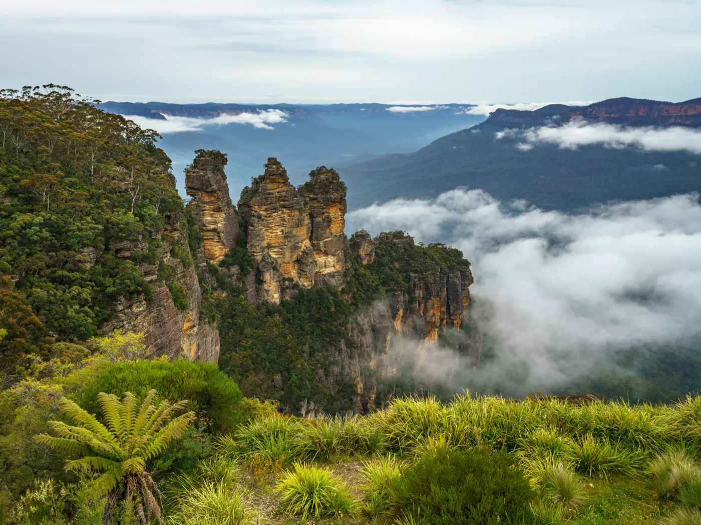 Three Sisters from Echo Point