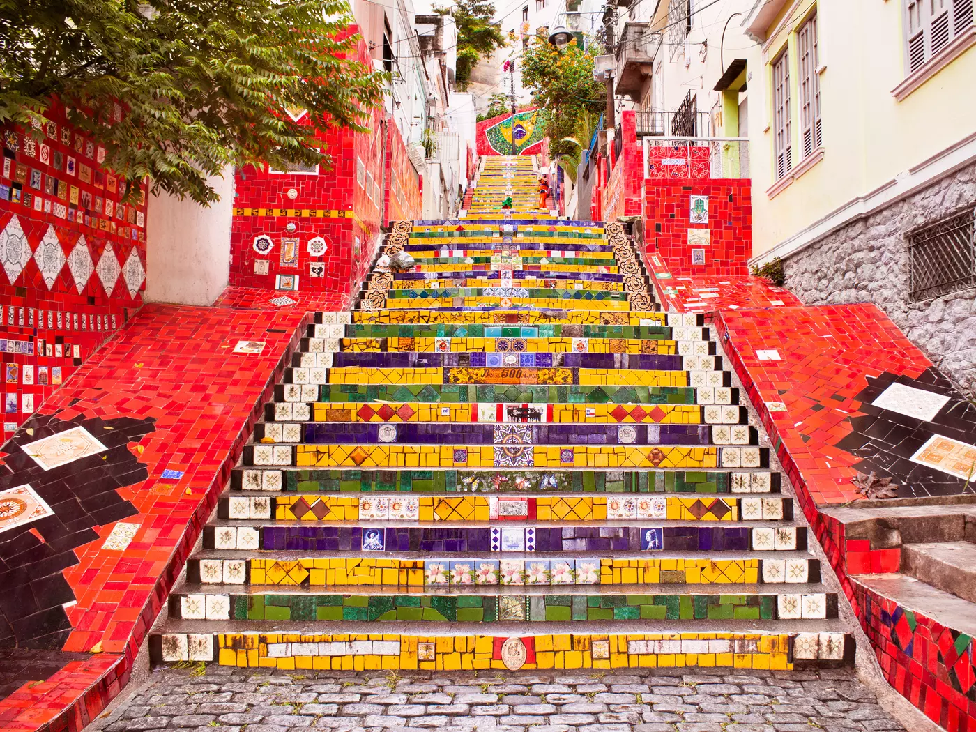 Tiled steps in Lapa, Rio de Janeiro