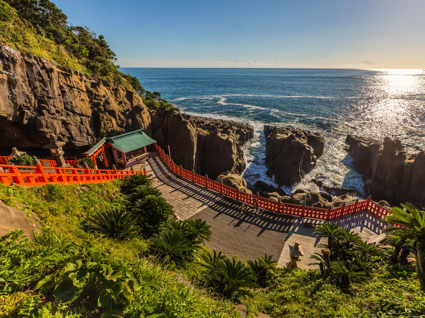 Udo jingu, a Shinto shrine