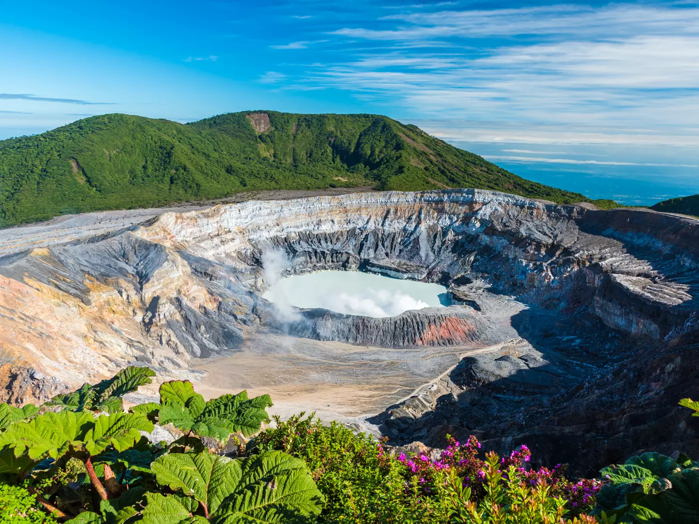 Poas Volcano in Costa Rica