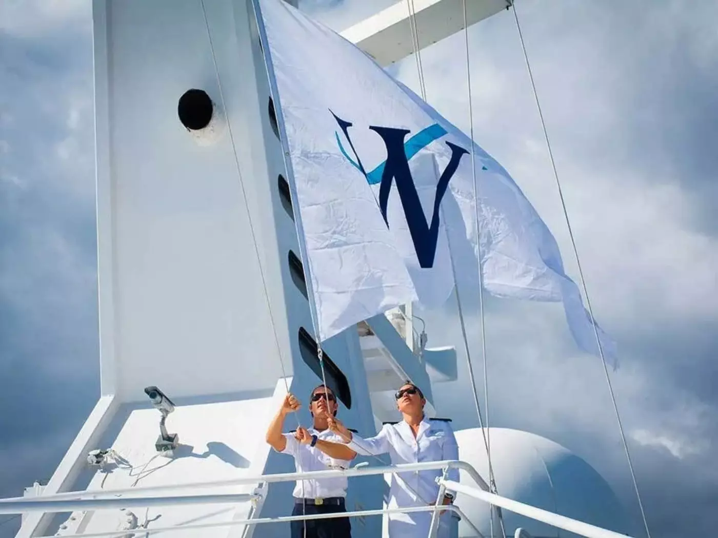 Windstar Cruises Signature Sail Away, Courtesy of Windstar Cruises