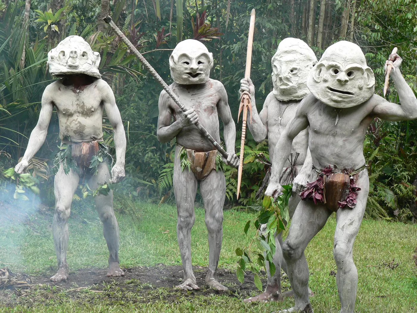 The "Mudmen" of Papua New Guinea's Asaro tribe