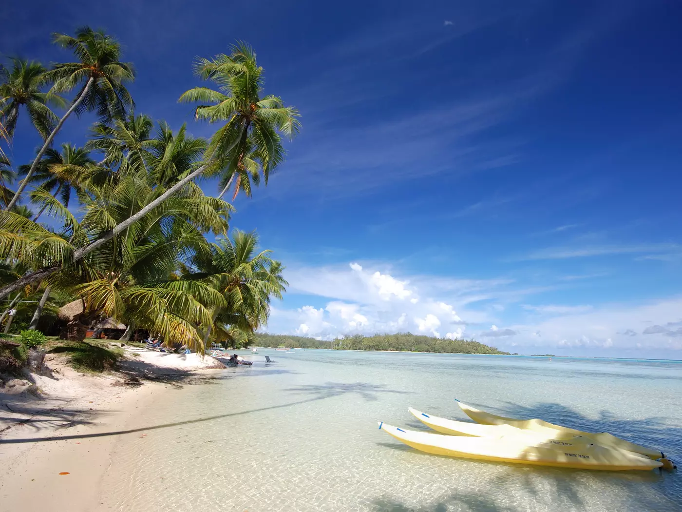 Enjoy the stunning scenery in a kayak, Bora Bora