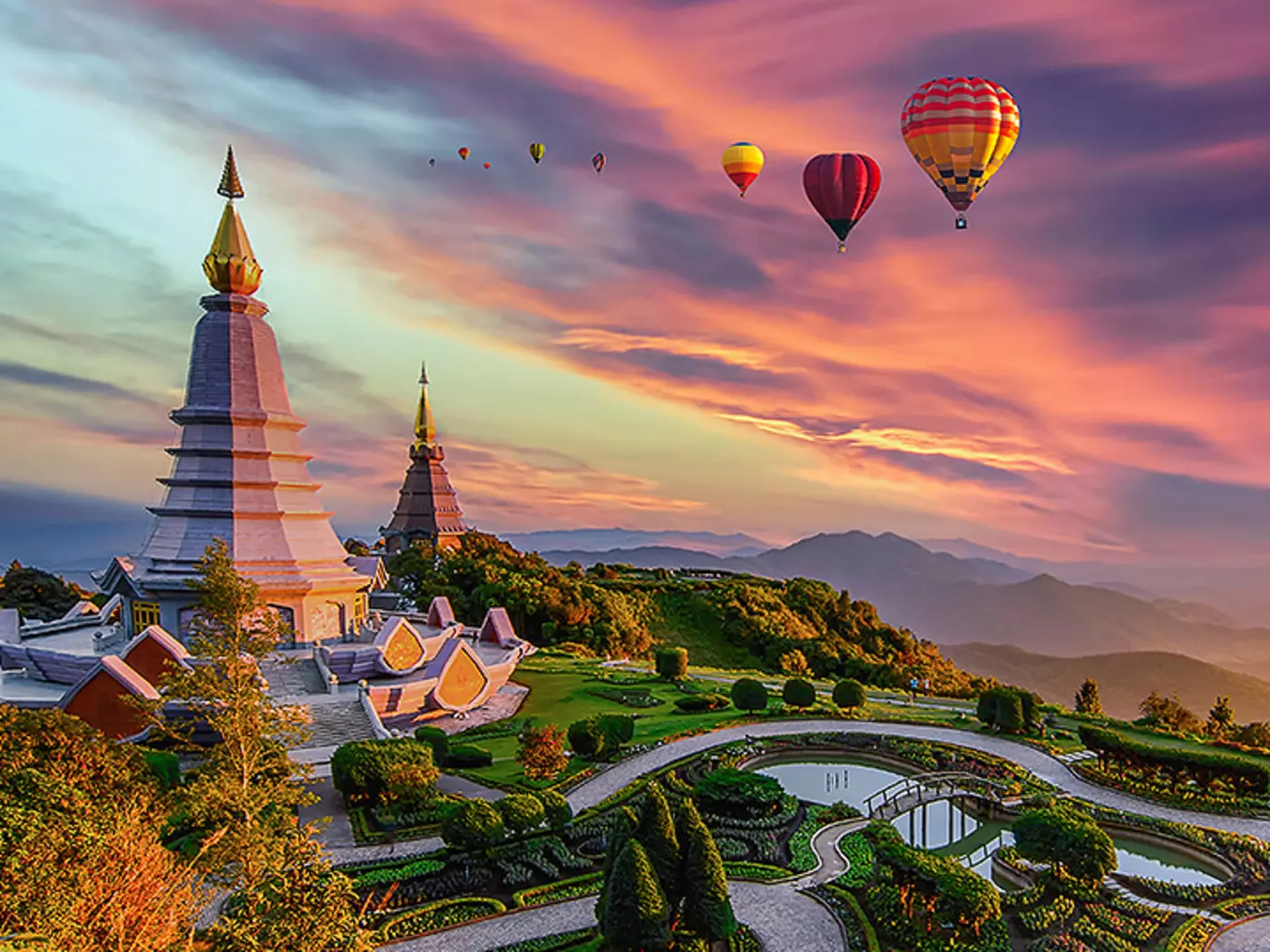 Hike up the Doi Inthanon, Thailand's highest mountain surrounded by lovely national park